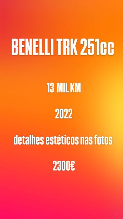 Benelli TRK 251cc