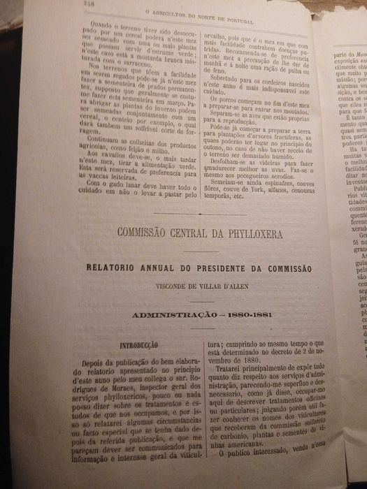 O Agricultor deo Norte de Portugal (Volume IV, n 9) 1881