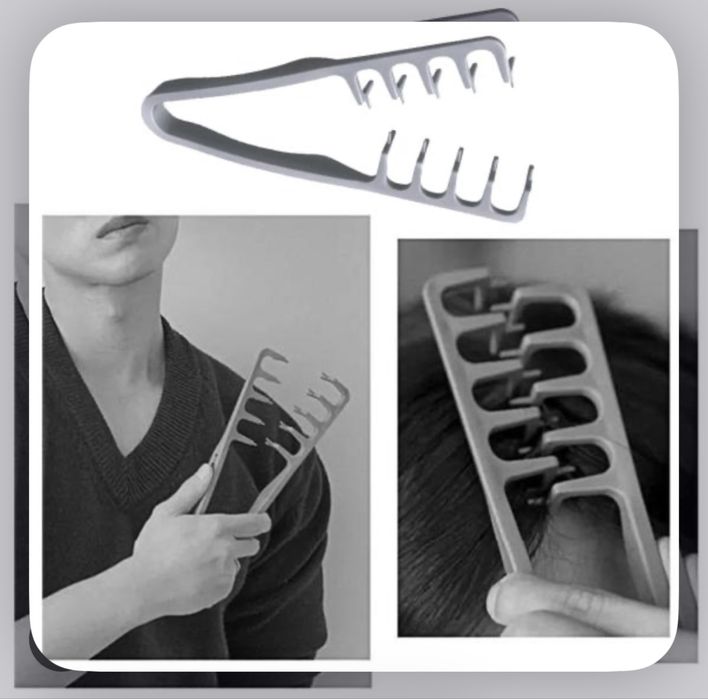 Стайлінговий гребінець! Робить неймовірну красу на волоссі