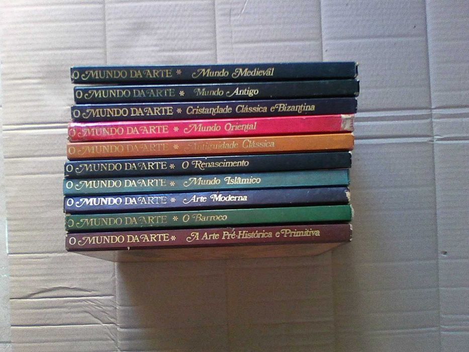 O Mundo da arte 10 volumes