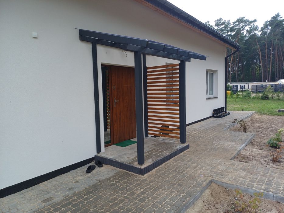 Zadaszenia tarasów – pergole – konstrukcje drewniane