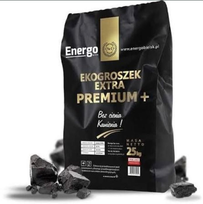 EXTRA PREMIUM + groszek, węgiel, opał