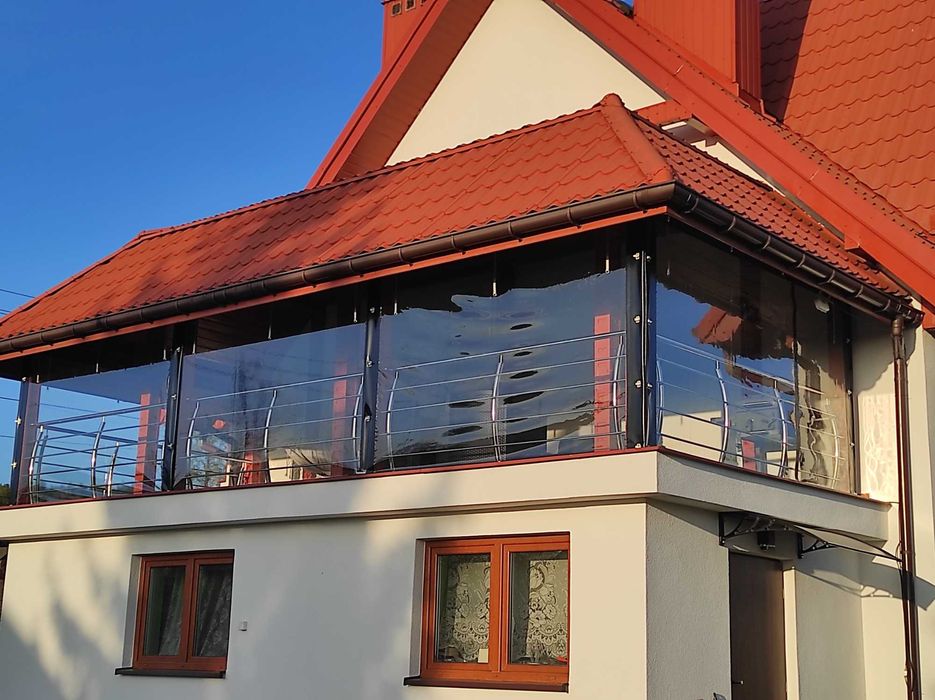 Osłona Tarasu,Altany ,Wiaty ,Żagle ,Plandeka materiał PCV