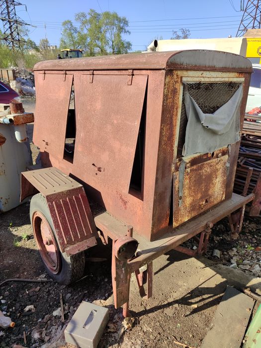 Продам трёхфазный дизельный генератор,на лафете