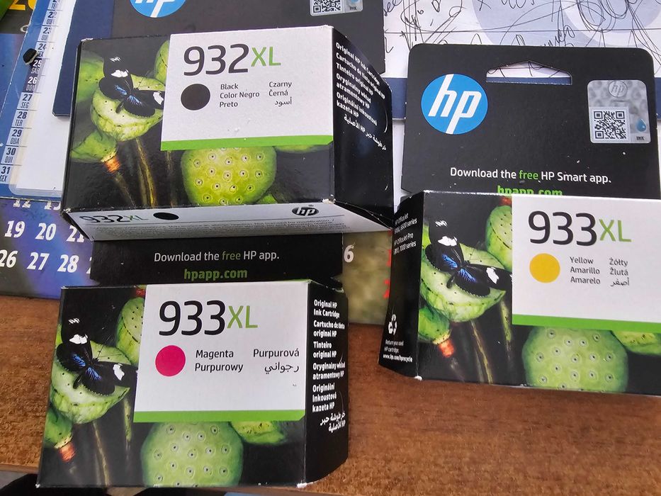 Tinteiros hp originais 932/933xl