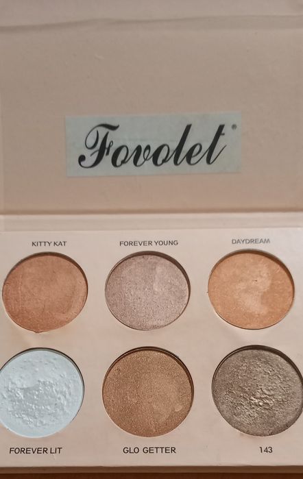 Paleta cieni fovolet