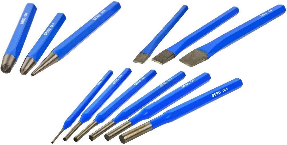 Zestaw punktaków i przecinaków - punktak - przecinak 12szt kpl