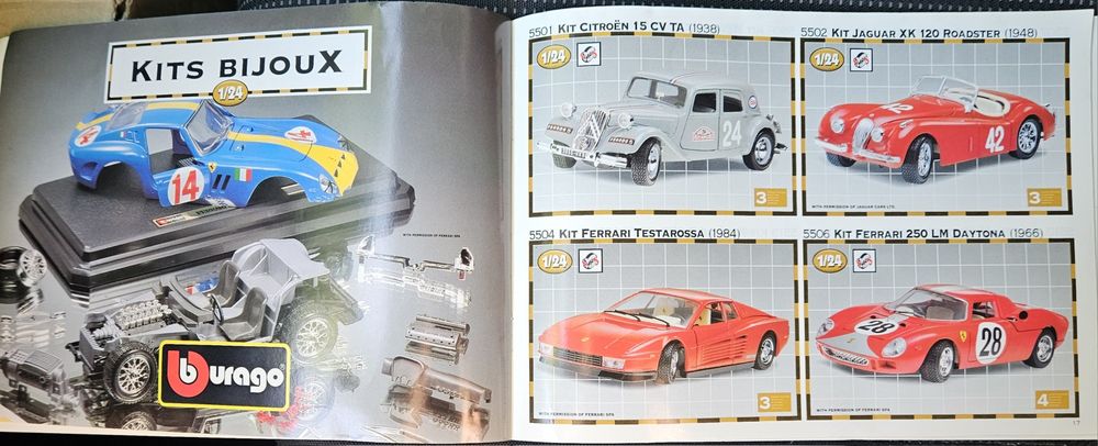 Burago 98/99 prospekt