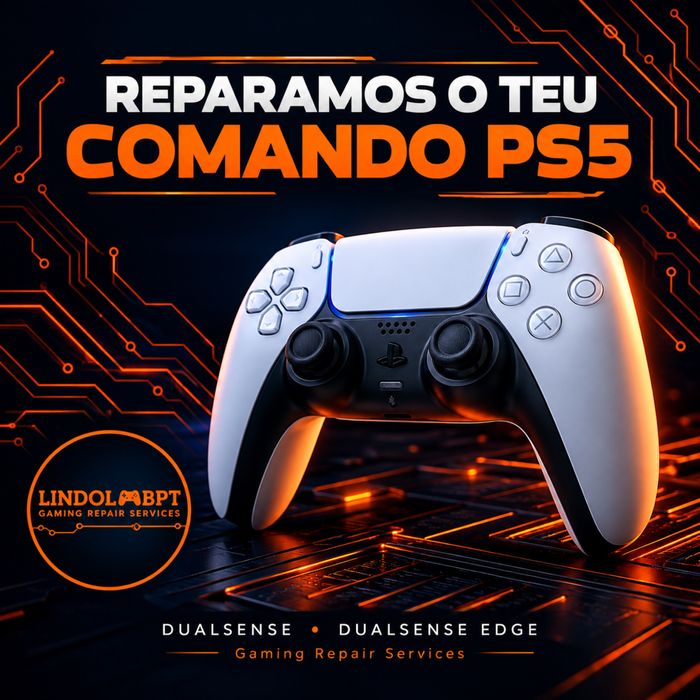 Reparação de comandos Playstation 5