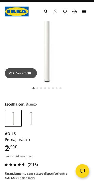 Secretaria ikea 60x100