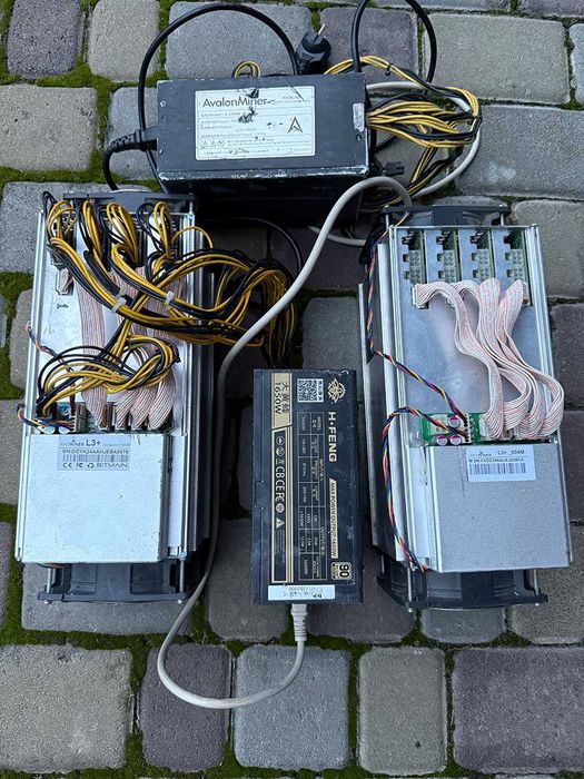 Asic Antminer L3+ 2шт