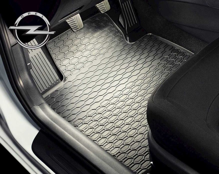 Коврики Opel Опель (Польща) гума, в салон Astra Mokka Corsa Insignia