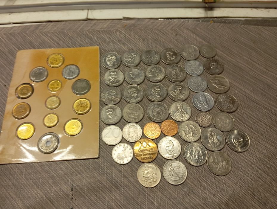 Porządki domowe monety prl
