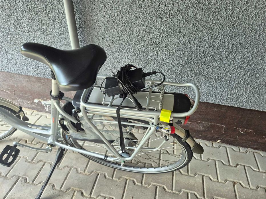 Rower Elektryczny Holenderski GAZELLE Orange Excelent Innergy D 49 cm