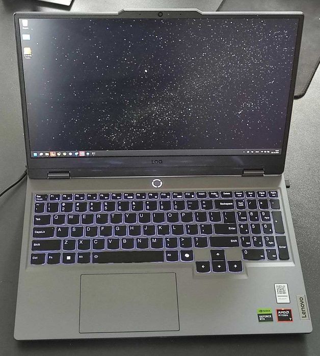 Ноутбук Lenovo LOQ 15AHP9, Ryzen 7 8845HS, RTX 4050, 16GB, 512Gb