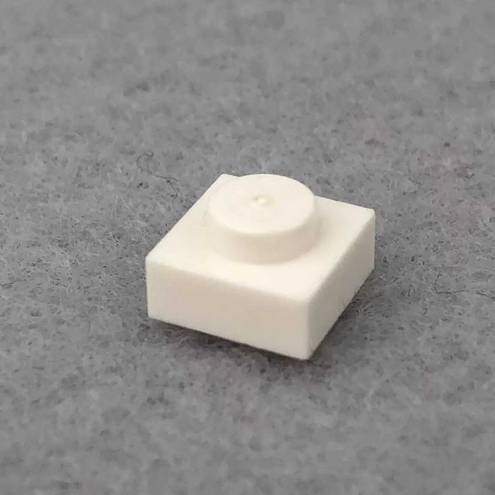 LEGO Płytka 1x1 biały 3024