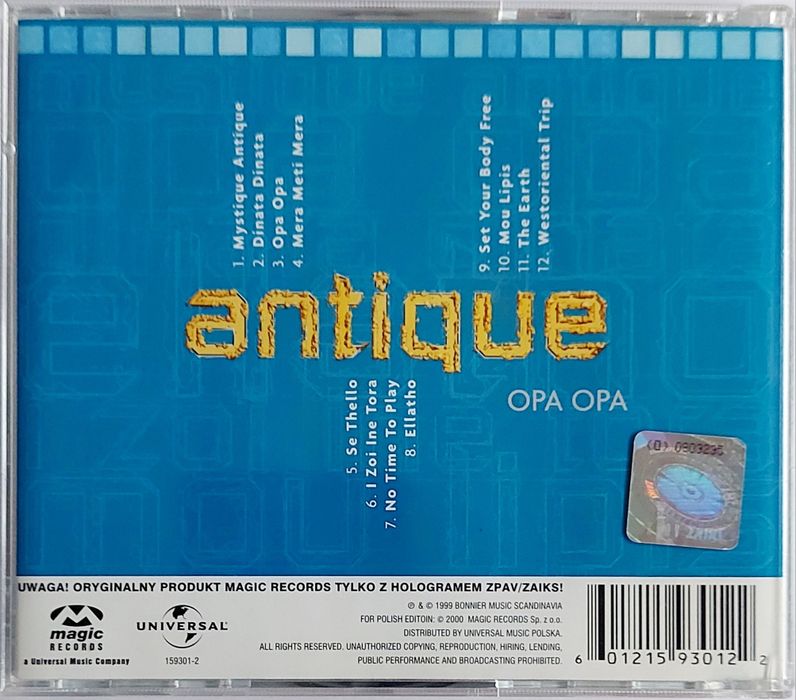 Antique Opa Opa 1999r