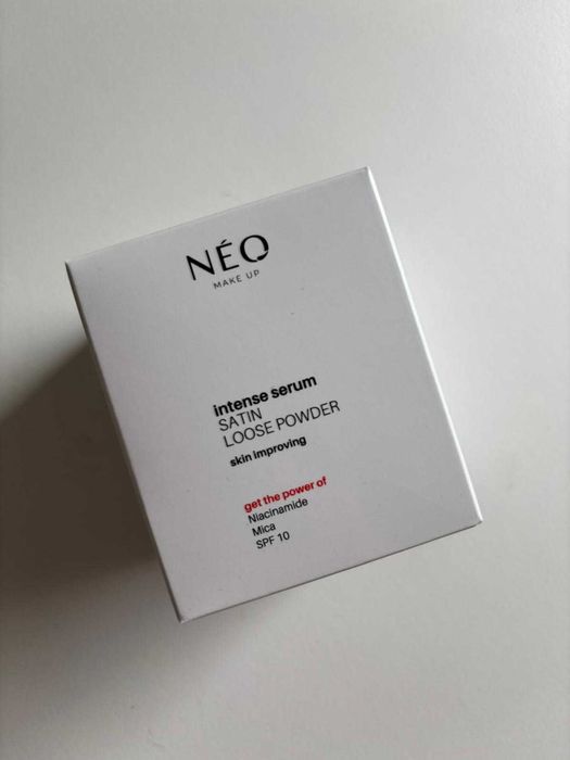 NEO Make Up satynowy puder sypki 10 g - transparent translucent - nudziakowy - intense serum powder