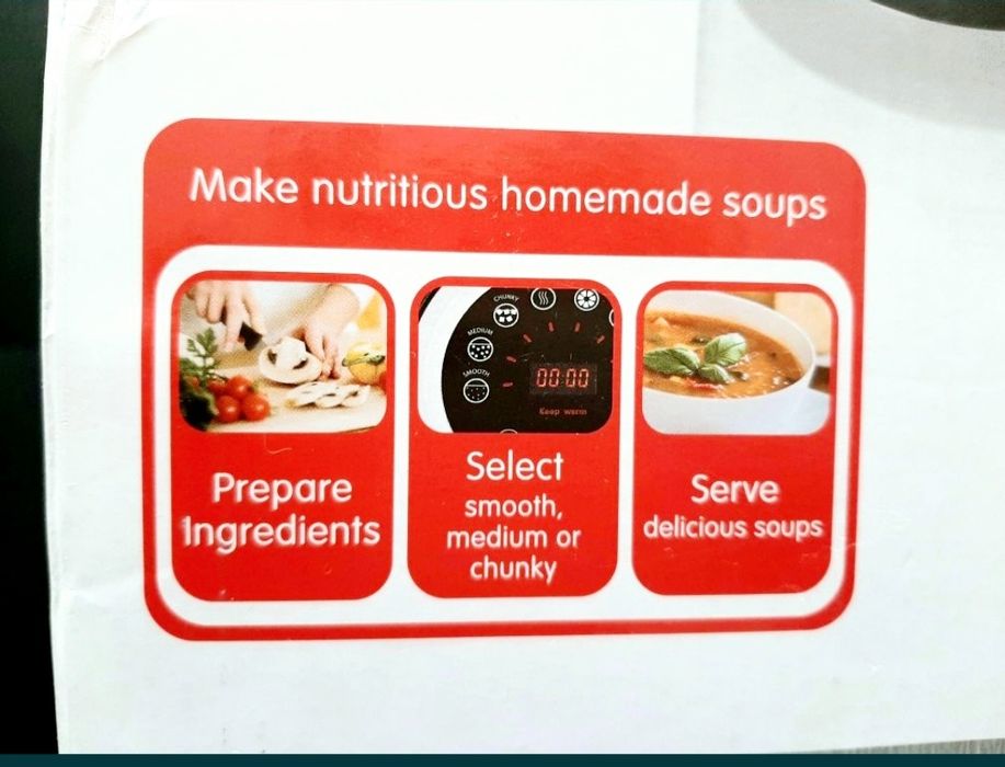 Robo de cozinha para sopas (novo)