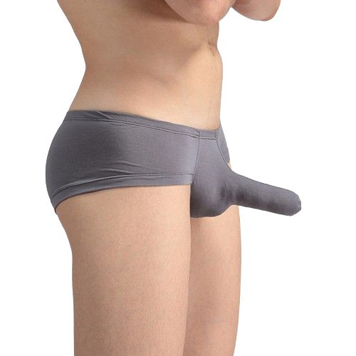 Męskie Slipy w Formie Ocieplacza Na Penisa - L