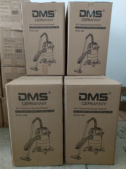 Пилосос промисловий з розеткою DMS® NTSC-30 4в1 2300Вт 30л
