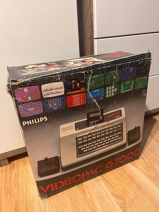 Videopac G7000 Philips + 2 gry
