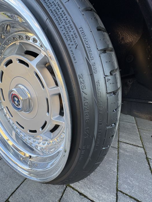 Koła felgi custom trx 18” 5x120 3tlg skręcane BMW e34 e38 e32 e39 e24 opony
