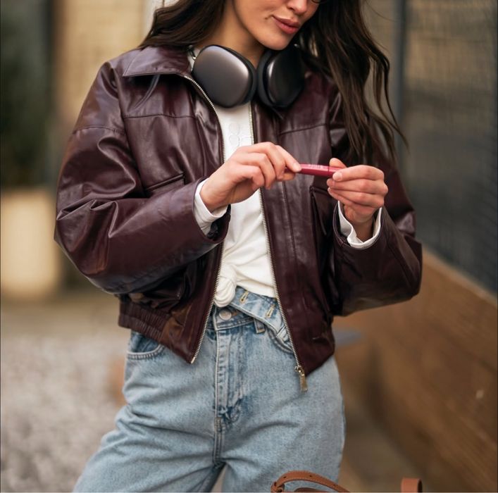 Куртка із еко шкіри cher17