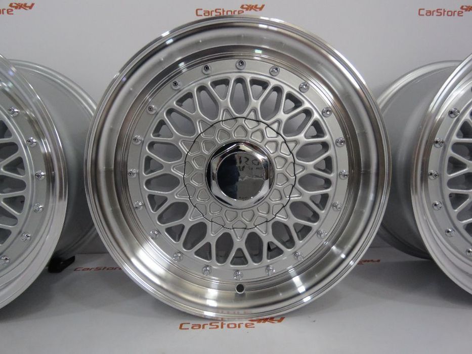 Jantes Look BBS RS 15 x 7 et30 4x100 + 4x114.3 Silver