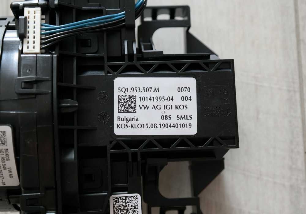 Стрекоза (подрулевые переключатели + подрулевой шлейф) VW MQB