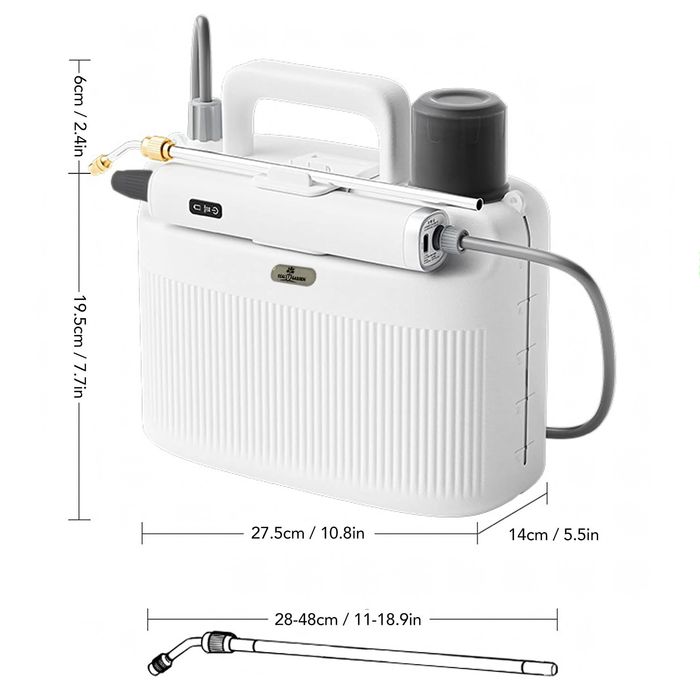 Opryskiwacz Ogrodowy Elektryczny 5L Akumulatorowy 2200 mAh USB-C
