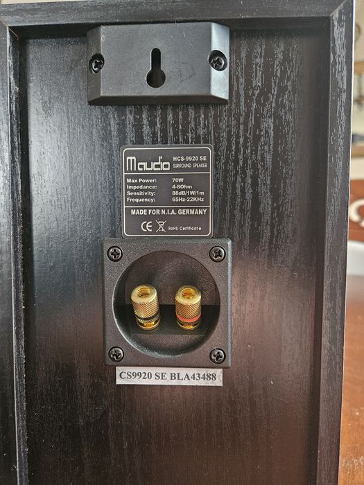 Kino domowe amplituner ONKYO głośniki M-audio 520 W