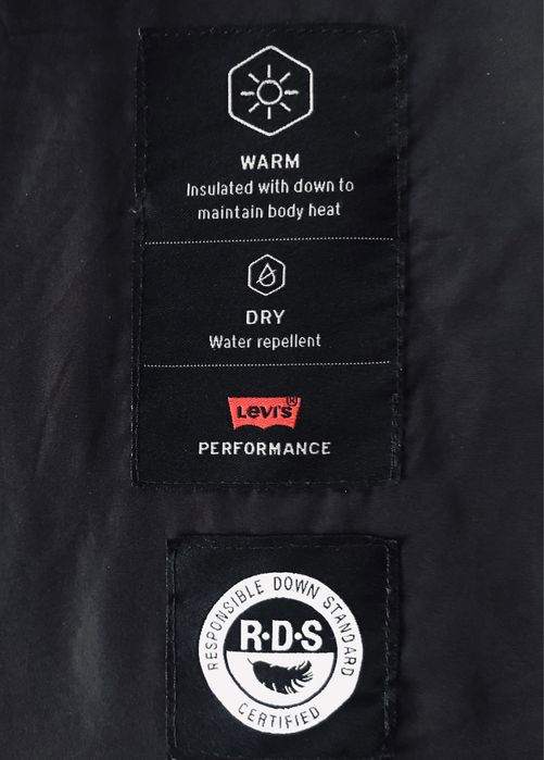 Пуховик Levi’s  Оригінал!
