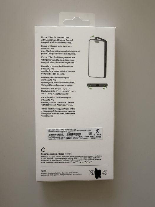 capa iphone 17 pro techwoven  verde