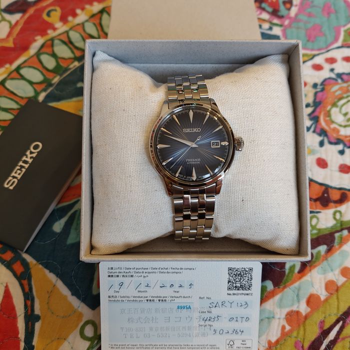 Zegarek SEIKO Sary 123 automatyczny, made in Japan