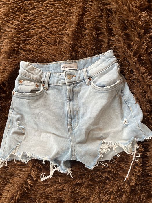 Джинсові шорти zara