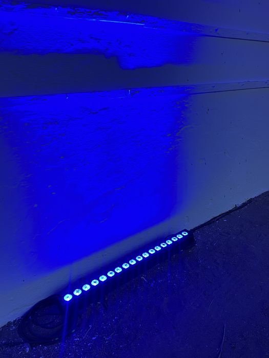 Barras LED Dmx RGBWAUV 6in1 18x18W