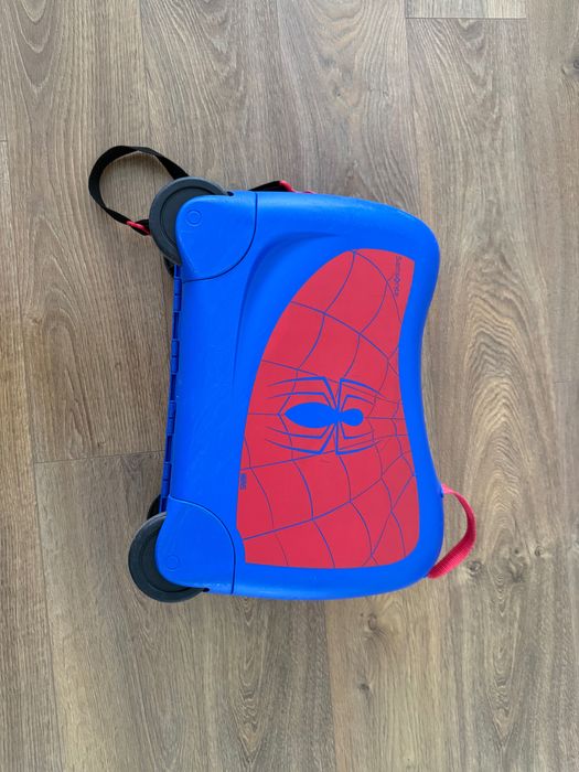 Mala de viagem criança homem aranha