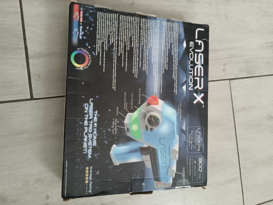 Blaster Laser X na podczerwień dla 1 gracza