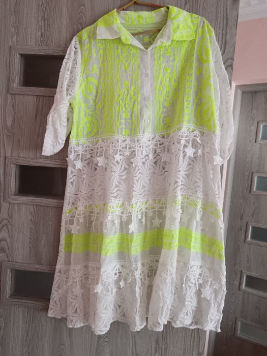 Sukienka boho 110 biust uniwersalny