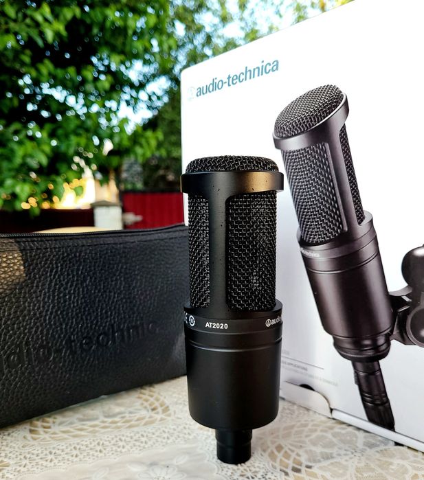 audio-technica AT2020 美品 オーディオテクニカ AUDIO-TECHNICA AT2020 コンデンサーマイク