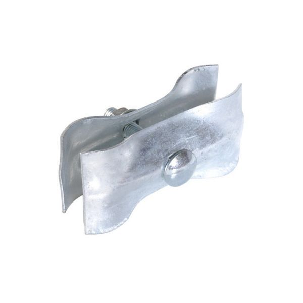 Obejma złączka ogrodzenie tymczasowe/budowlane (blacha 3mm)