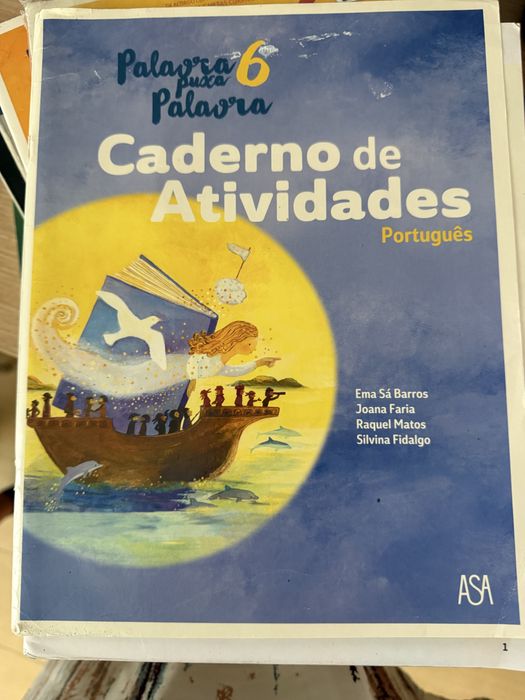 Palavra Puxa Palavra 6 - 6.ºano - Português Manual e Cad Atividades