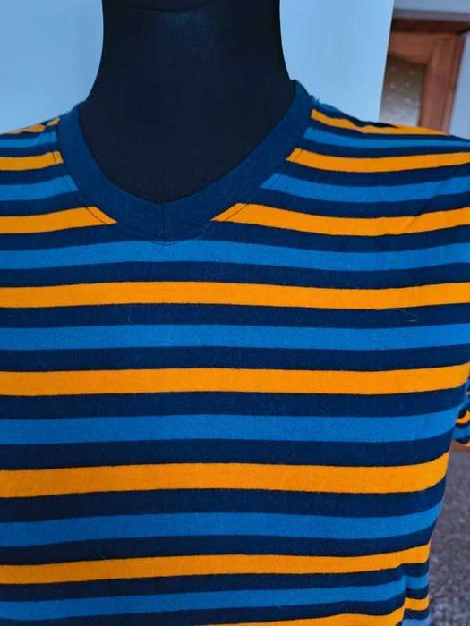 Bluzka bawełniana t-shirt paski pepperts r.158-164