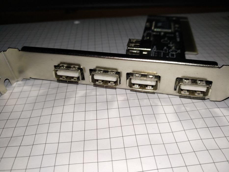 kontroler pci-e karta 4x usb 2.0