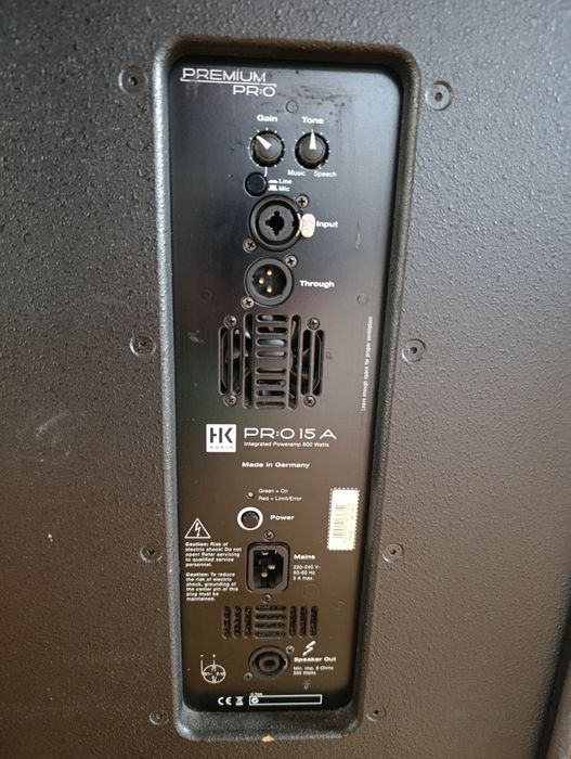 Kolumny aktywne HK audio PRO 15A