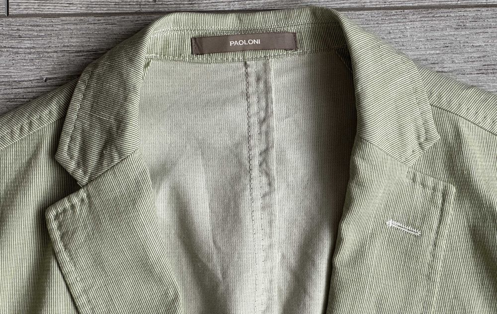 Піджак\Блейзер Paoloni Cotton-Linen Striped Blazer