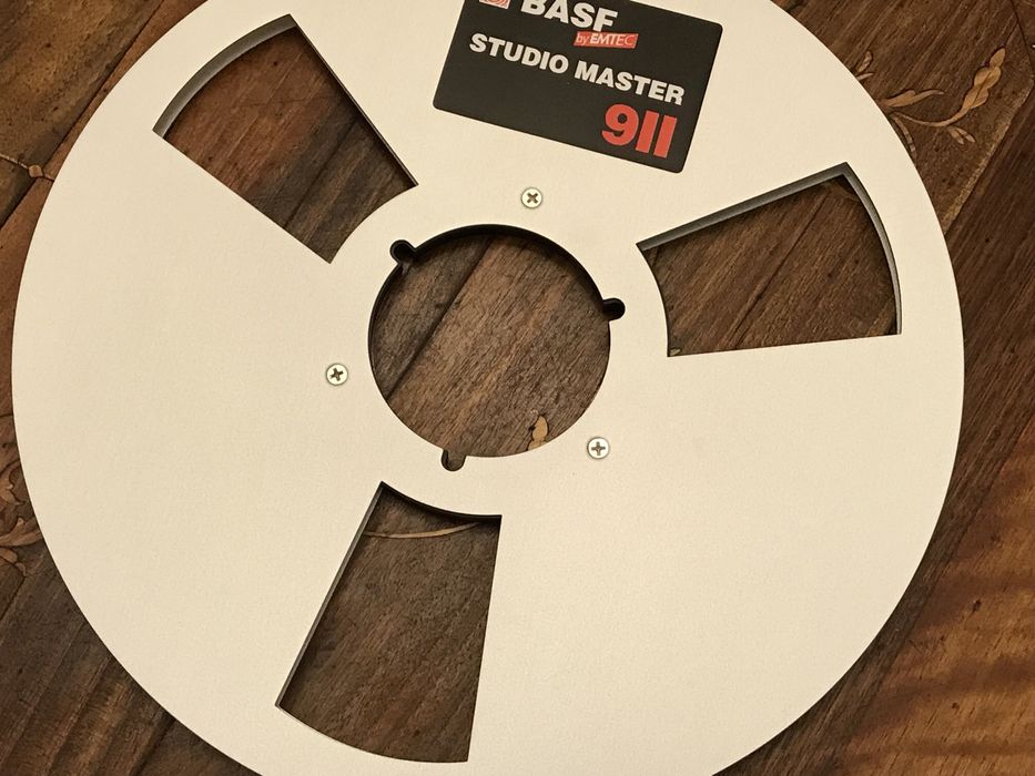 1/4, 12” szpule MAGNETOFON SREBRNY