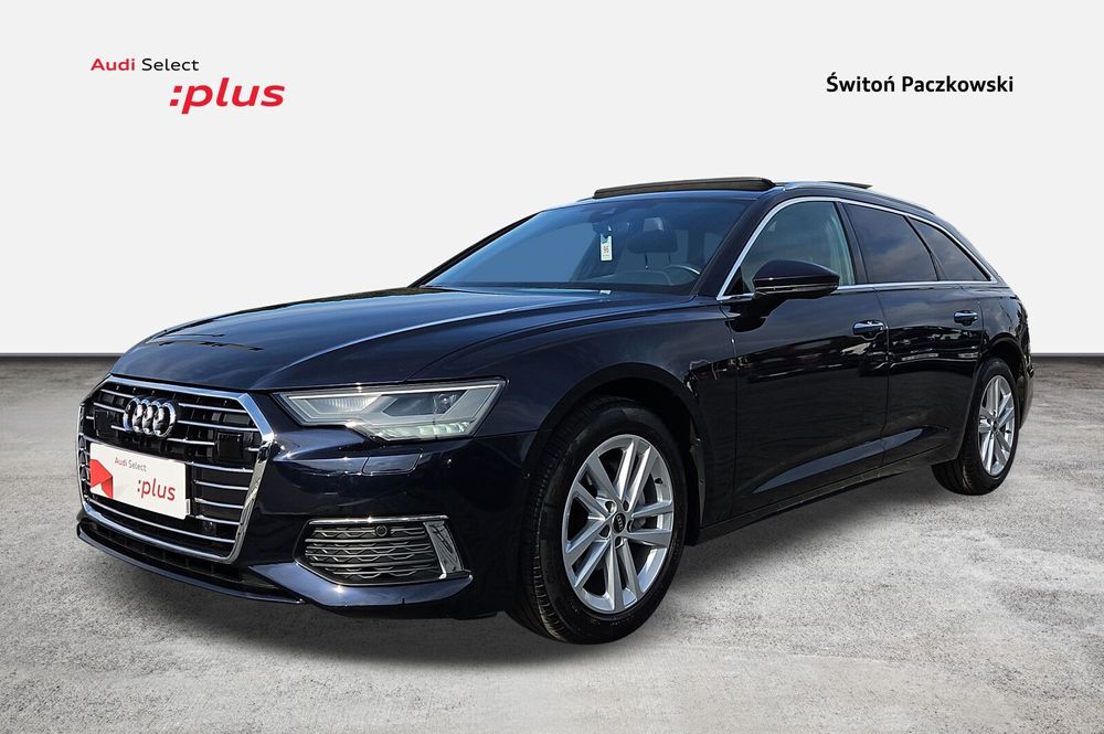 Audi A6 Avant Design 40 TDI Stronic Gwarancja Panorama Skóra Keyless Kamera ACC Side