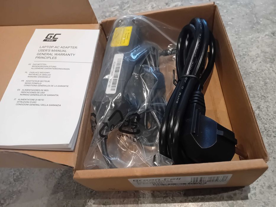 Zasilacz Ładowarka Green Cell PRO 20V 3.25A 65W